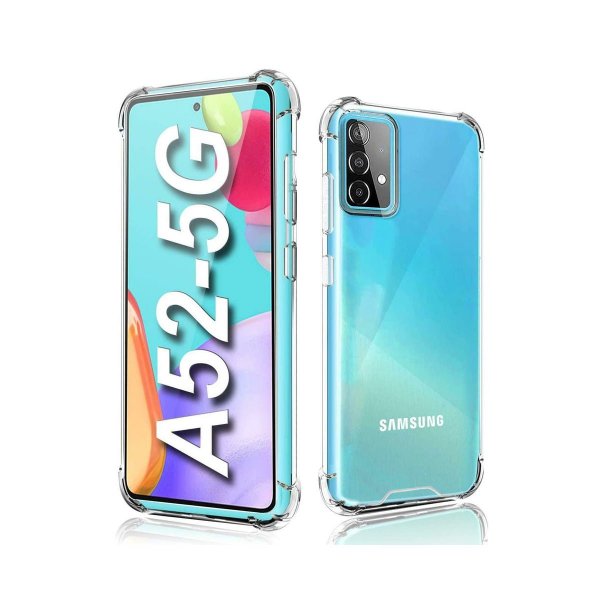 Samsung Galaxy A52/A52s 5G Skal Stöttålig Transparent