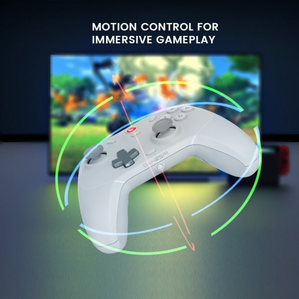 GameSir T4 Cyclone Trådlös Spelkontroll Multiplatform Vit