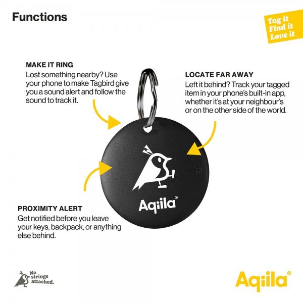Aqiila Tagbird Ringklocka Cykel