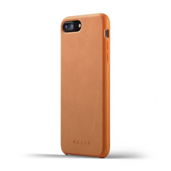 Mujjo iPhone 7 Plus/iPhone 8 Plus Skal Full Leather Case Tan
