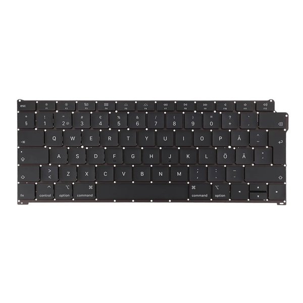 Tangentbord MacBook Air 13" A1932 UK Sverige Ersättning (Late 2018)