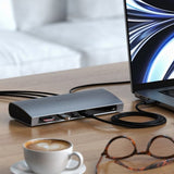 Satechi Thunderbolt 4 Docka Rymdgrå