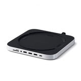Satechi Type-C Aluminum Stand & Hub for Mac Mini Silver