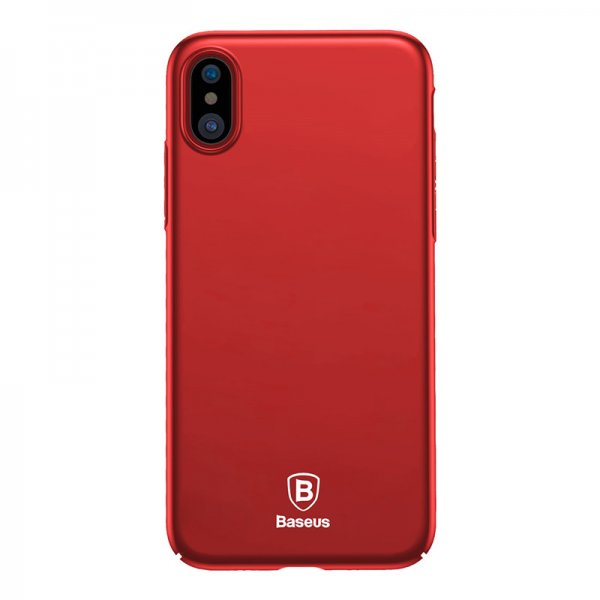 Baseus iPhone X/Xs Skal Thin Case Röd