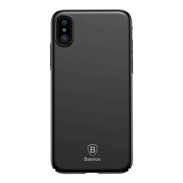 Baseus iPhone X/Xs Skal Thin Case Svart