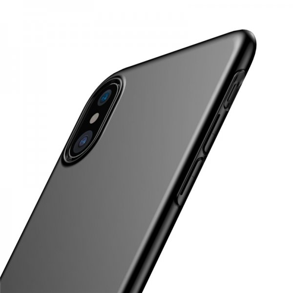 Baseus iPhone X/Xs Skal Thin Case Svart