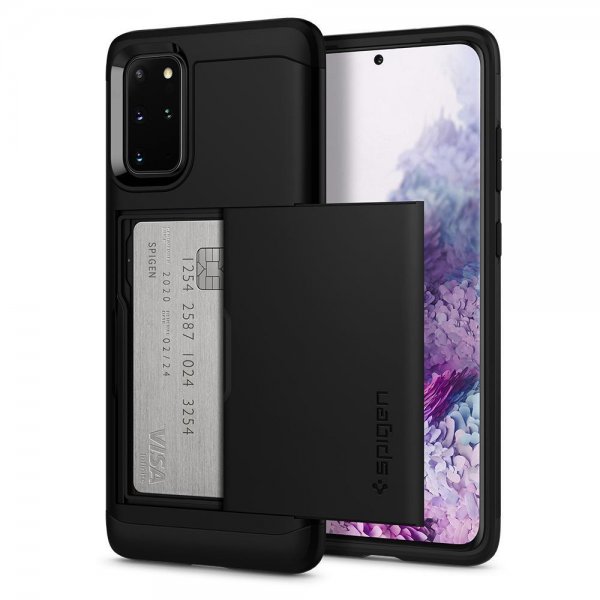 Spigen Samsung Galaxy S20 Plus Skal Slim Armor CS Svart
