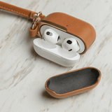 Moshi Pebbo Luxe AirPods 3 PU-Läder Brun