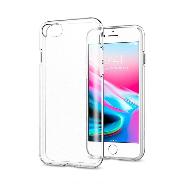 iPhone 7/8/SE Skal Stöttålig TPU Transparent
