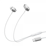Joyroom Trådade Hörlurar EC06 USB-C Silver