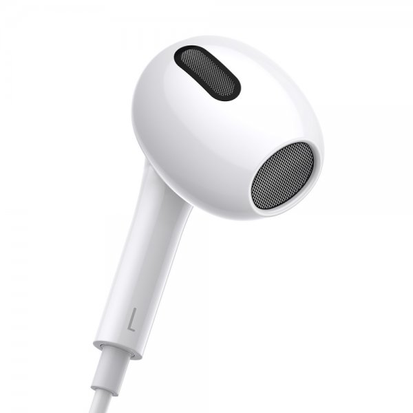 Baseus Trådade Hörlurar Encok C17 USB-C Vit
