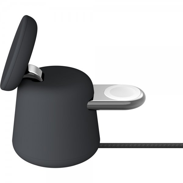 Belkin Trådlös Laddare BoostCharge Pro 2-in-1 MagSafe 15W Charcoal