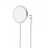 Puro Trådlös Laddare Magnetic USB-C Charging Cable MagSafe Vit