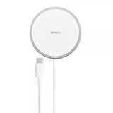 Deltaco Trådlös Laddare Magnetic Wireless Charger MagSafe Vit
