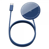 Baseus Trådlös Laddare MagSafe Simple Mini 15W Blå