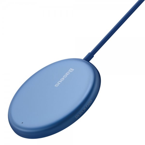 Baseus Trådlös Laddare MagSafe Simple Mini 15W Blå