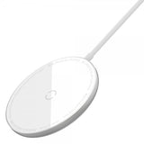 Baseus Trådlös Laddare MagSafe Simple Mini 15W Vit