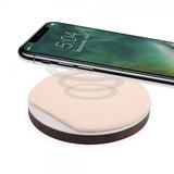 Xqisit Trådlös Laddare PU-läder 10W Beige