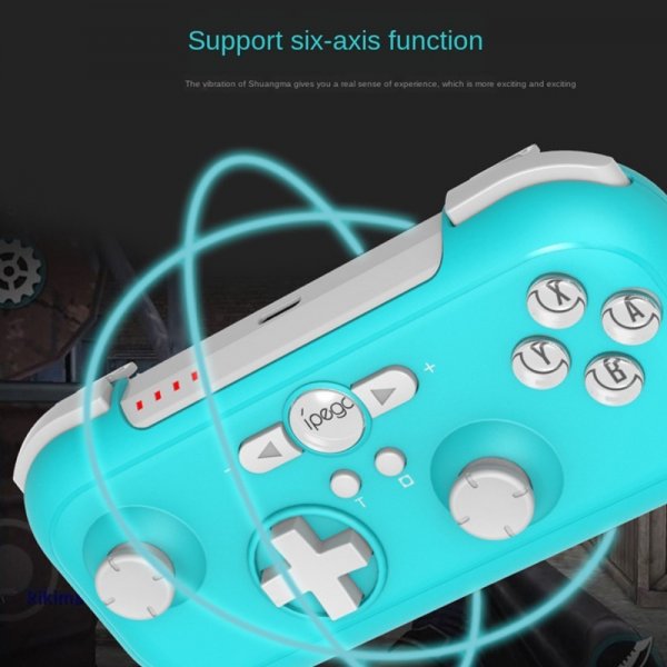 Ipega Trådlös Mini Spelkontroll till Nintendo Switch/Android/PC Gul