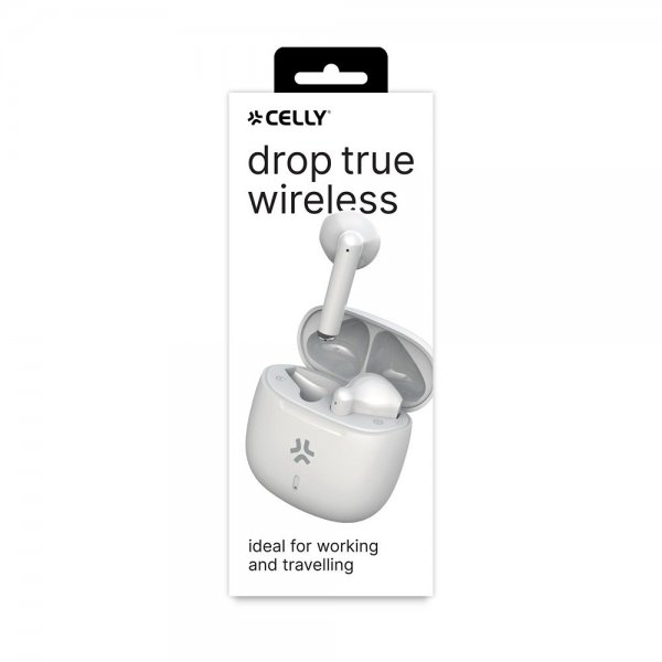 Celly Trådlösa Hörlurar BUZ2 True Wireless Vit