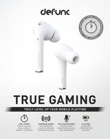 Defunc True Gaming Trådlösa Hörlurar Vit