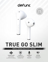 Defunc True Go Slim Trådlösa Hörlurar Vit
