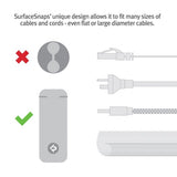 Twelve South Kabelhållare CableSnap Stay Dove Grey