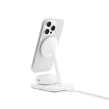 Twelve South Trådlös Laddare HiRise 2 Deluxe Qi2 MagSafe Vit