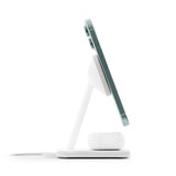 Twelve South Trådlös Laddare HiRise 2 Deluxe Qi2 MagSafe Vit