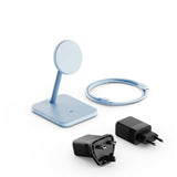 Twelve South HiRise 2 Deluxe 2-i-1 MagSafe-laddare Glacier Blue