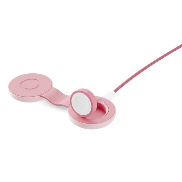 Twelve South Trådlös Laddare ButterFly SE 2-in-1 Qi2 MagSafe Rosa
