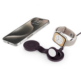 Twelve South ButterFly SE 2-i-1 MagSafe-laddare Midnight Plum
