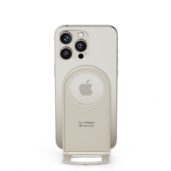 Twelve South Curve Nano MagSafe-mobilstativ Dune