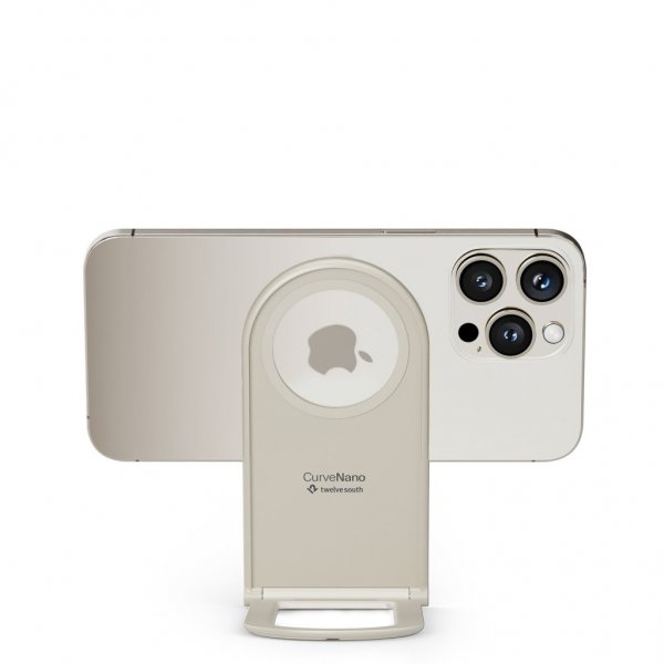 Twelve South Curve Nano MagSafe-mobilstativ Dune
