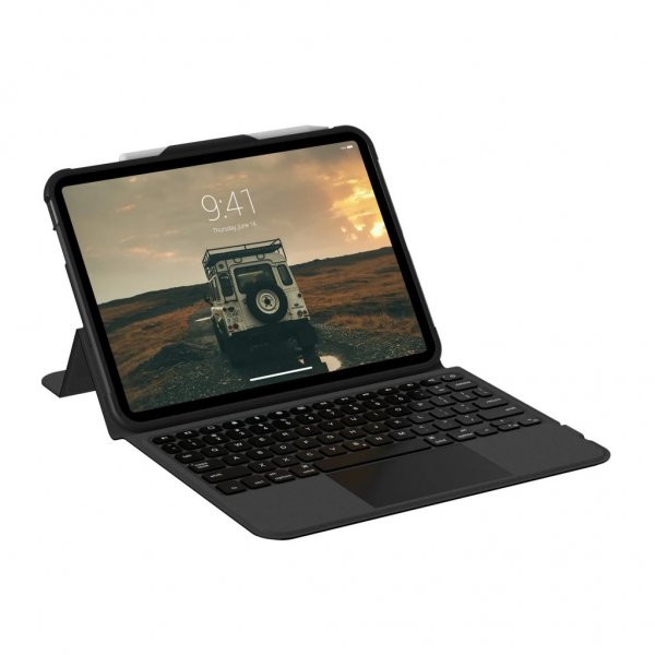 Urban Armor Gear (UAG) iPad 10.9 (gen 10)/iPad 11 (A16) Fodral med Tangentbord Nordic Svart
