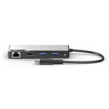ALOGIC USB-C Fusion MAX 6-i-1-hubb HDMI. USB. Ethernet och PD Space Gray