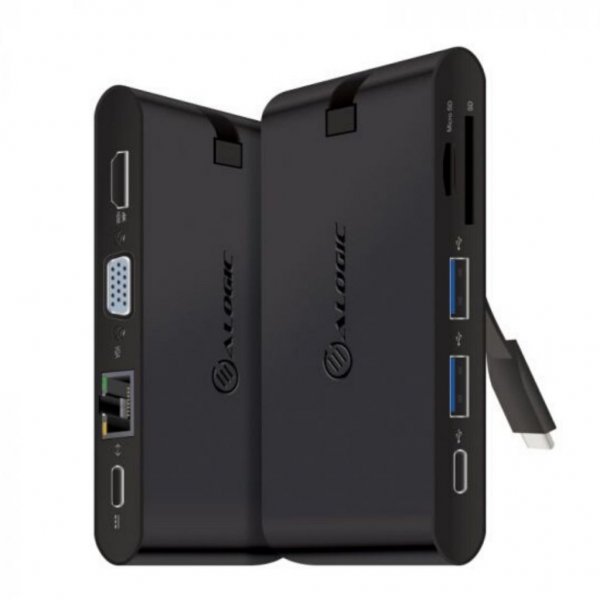 ALOGIC USB-C Travel Dock Pro 7 portar med 100W PD