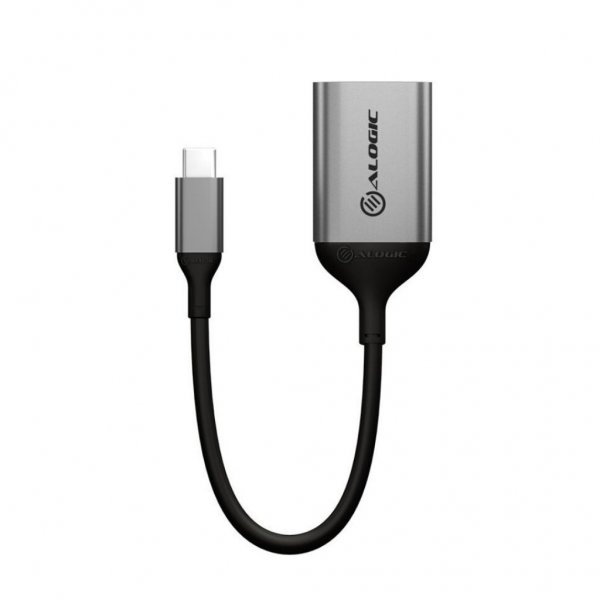 ALOGIC Ultra USB-C till USB-C-honkontakt och ljudutgång 10 cm