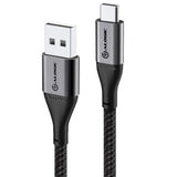 ALOGIC Ultra USB-A till USB-C kabel 3A/480Mbps 1.5 meter Rymdgrå