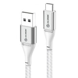 ALOGIC USB-C till USB-A kabel 3A/480Mbps 30cm Silver