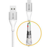 ALOGIC USB-C till USB-A kabel 3A/480Mbps 3m Silver