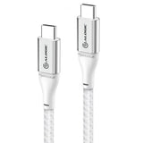 ALOGIC Ultra USB-C till USB-C kabel 5A/480Mbps 3 meter Silver