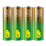 GP Ultra Alkaline AA-batteri 15AU/LR6 4-pack