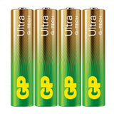 GP Ultra Alkaline AAA-batteri 24AU/LR03 4-pack