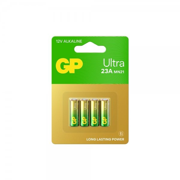 GP Ultra Alkaline Batteri 12V 23A 4-pack