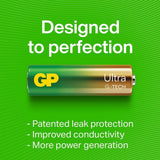 GP Ultra Alkaline C-batteri 14AU/LR14 2-pack