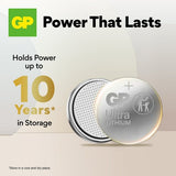 GP Ultra Lithium Batteri Knappcell CR2025 4-pack