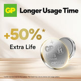 GP Ultra Lithium Batteri Knappcell CR2032 4-pack