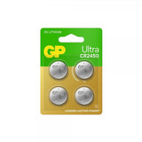 GP Ultra Lithium Batteri Knappcell CR2450 4-pack