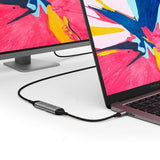 ALOGIC Ultra USB-C Hane till DisplayPort Hona Adapter 4K @60Hz 15cm